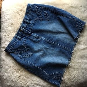 Vintage Denim Skirt | size 4